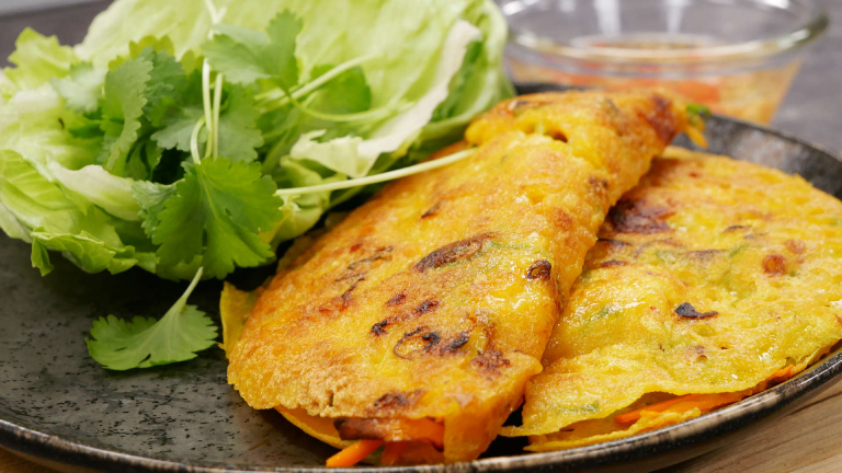 Banh Xeo - Vietnamesiske pandekager