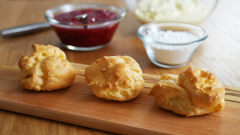 Glutenfri vandbakkelser - choux-dej