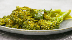 Pocheret aspargesbroccoli