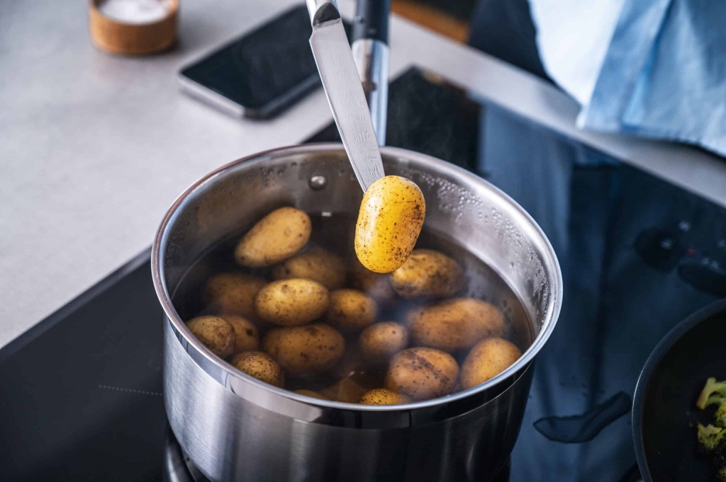 Gå fra dine kartofler uden de koger over